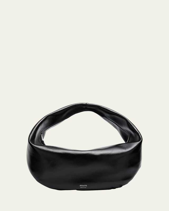 Olivia Medium Crackle Patent Hobo Bag